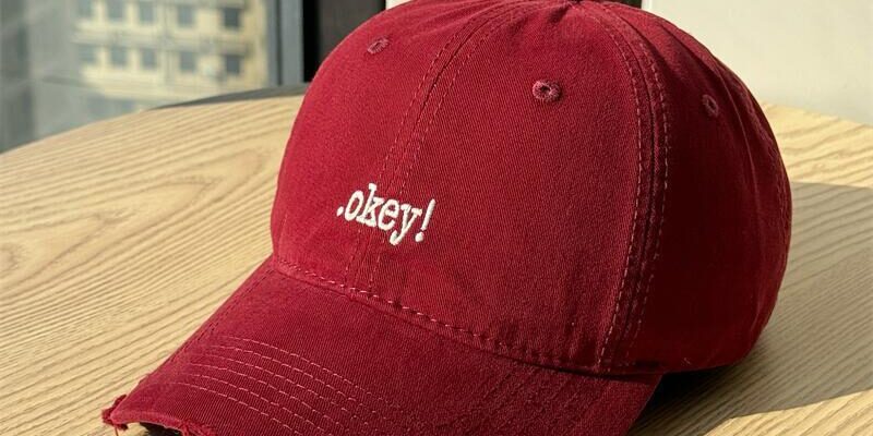 japanese minimal embroidered spring summer women baseball hat