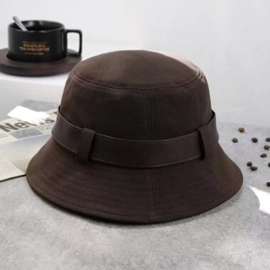 japanese style belted summer sun protection women bucket hat