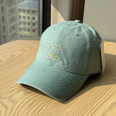 korean floral embroidered all season women baseball hat