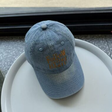 korean fashion letter embroidered all season women baseball hat