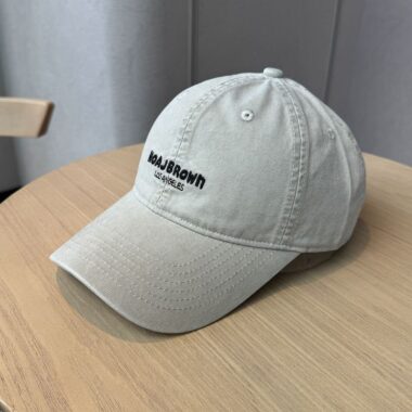 korean letter embroidered autumn unisex baseball hat