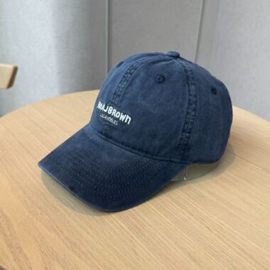 korean letter embroidered autumn unisex baseball hat