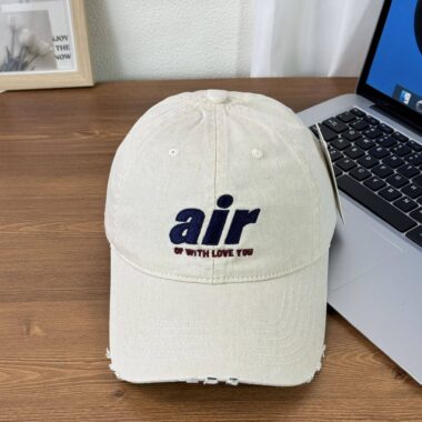 korean retro letter embroidered unisex baseball hat