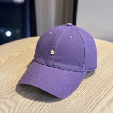 all season korean smile label unisex baseball hat