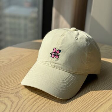 korean casual letter embroidered soft crown unisex baseball hat