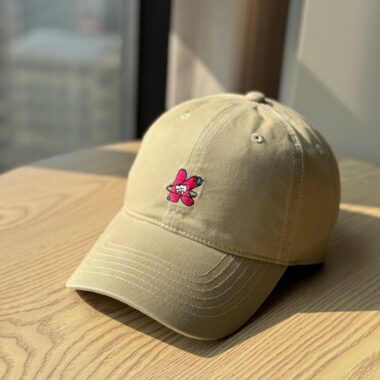 korean casual letter embroidered soft crown unisex baseball hat