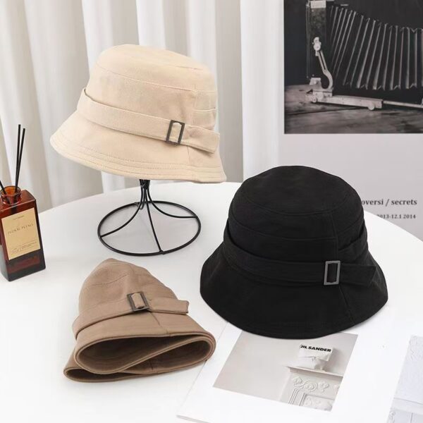 autumn winter premium korean style women bucket hat