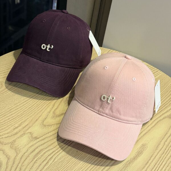 fashion letter embroidered sunshade unisex baseball hat