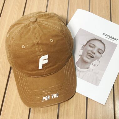 casual all match sunshade letter embroidered baseball hat