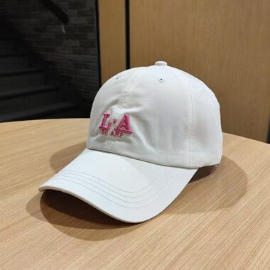 minimalist letter embroidered sun protection baseball hat