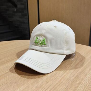 minimalist letter embroidered sun protection baseball hat