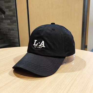 minimalist letter embroidered sun protection baseball hat