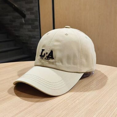 minimalist letter embroidered sun protection baseball hat
