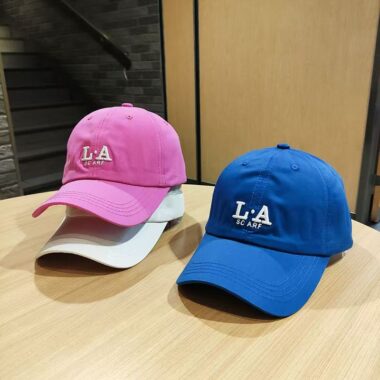 minimalist letter embroidered sun protection baseball hat