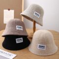 minimalist winter warm all match bucket hat