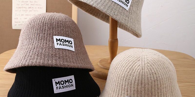 minimalist winter warm all match bucket hat