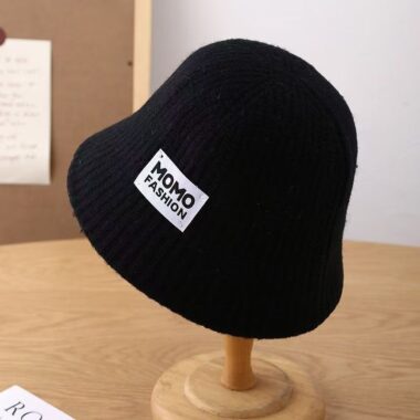 minimalist winter warm all match bucket hat