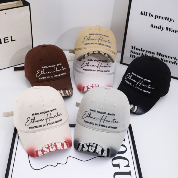 oversized tie dye fashion women baseball hat