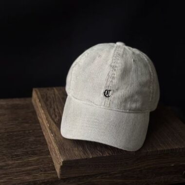american vintage washed corduroy premium unisex baseball hat