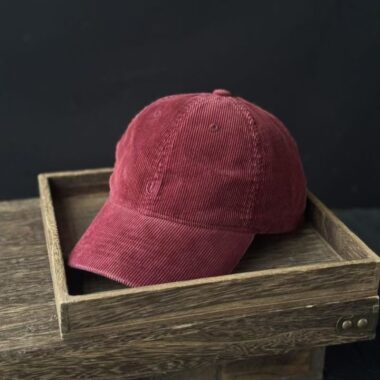 american vintage washed corduroy premium unisex baseball hat