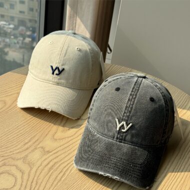 vintage washed distressed soft crown unisex baseball hat