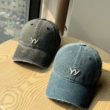 vintage washed distressed soft crown unisex baseball hat