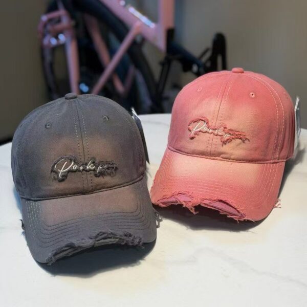 spring summer vintage washed women baseball hat