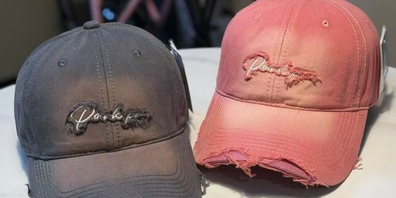 spring summer vintage washed women baseball hat