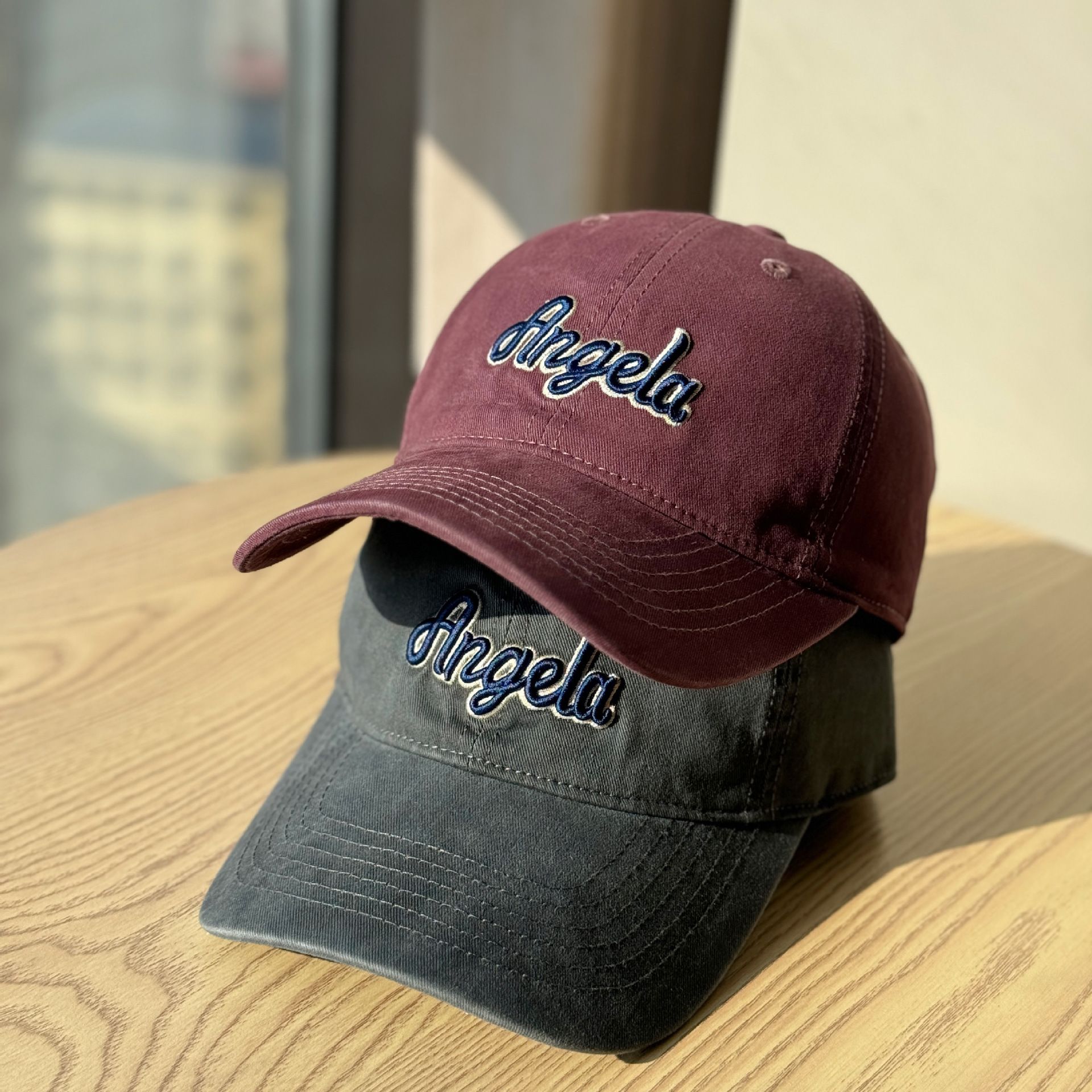 spring autumn washed minimalist unisex baseball hat