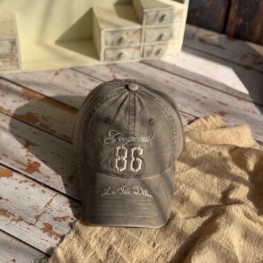 washed vintage outdoor letter embroidered unisex baseball hat