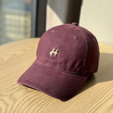 breathable wide brim letter embroidered unisex baseball hat